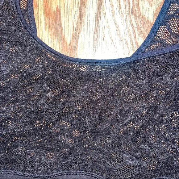 Natori Sz XL Bliss Femme Lace Bralette in Black - Picture 13 of 15